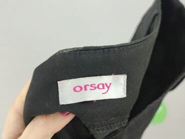 spodnie serduszka by o la la czarne: Orsay, Spodnie materiałowe damskie, rozmiar L — 4