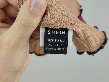 buty na koturnie z futerkiem: Shein, Top damski, rozmiar XS — 4
