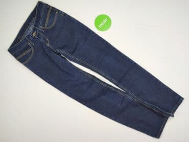 jeansy z szeroką nogawką: Denim, Jeansy damskie, rozmiar XS — 2