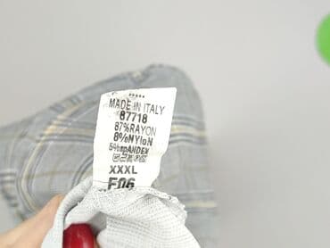 versace bluzki: Styled In Italy, Spodnie materiałowe damskie, rozmiar 3XL — 5