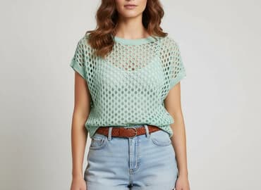 bluzka na drutach na lato: Atmosphere, T-shirt damski, rozmiar M — 1