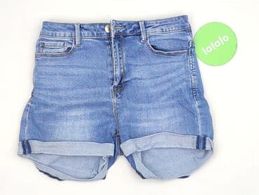 krótkie spodenki z wysokim stanem sklep: Stradivarius, Szorty damskie, rozmiar S — 3