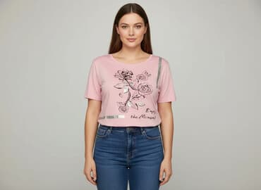 liu jo milano t shirty: Janina, T-shirt damski, rozmiar 3XL — 6