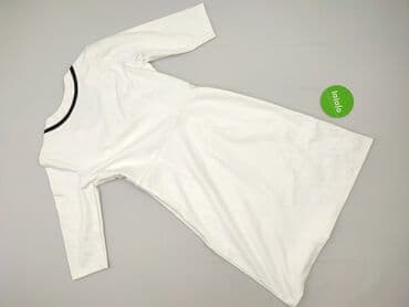 sukienka biała z czarnymi wstawkami: Sukienka damska, rozmiar M — 4