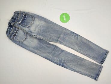 dziurawe dżinsy: Jeansy damskie, rozmiar L — 5