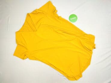 żółte bluzki z krótkim rękawem: Bluzka damska, rozmiar 6XL — 2