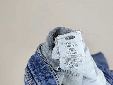 jeansy z krzyżami: Cross Jeans, Jeansy damskie, rozmiar S — 4