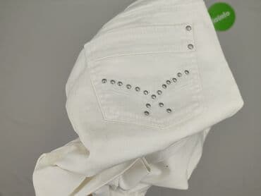 zalando białe jeansy damskie: Jeansy damskie, rozmiar L — 4
