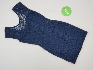 jakie rajstopy do granatowej sukienki: River Island, Sukienka damska, S — 2