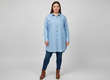 błekitna sukienki: Sukienka damska, rozmiar 2XL — 6