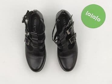 ochnik czarne klapki: Botki damskie, rozmiar 37 — 2