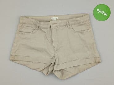 białe spodenki damskie hm: H&M, Szorty damskie, rozmiar XL — 2