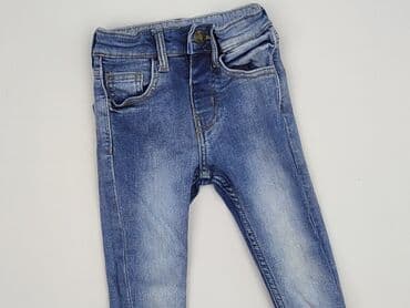 spodnie do spania hello kitty: Spodnie jeansowe, 365 Kids, 2-3 lat, 98, stan - Bardzo dobry — 1