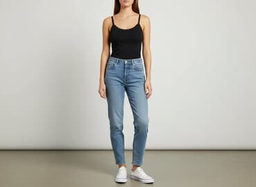 bluzka h m basic: H&M, Top damski, rozmiar S — 8