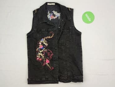 kurtka miu miu: Denim, Kamizelka damska, M — 2