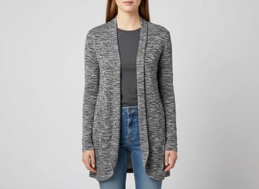 długi sweter sukienki: Chillin, Kardigan damski, rozmiar M — 6