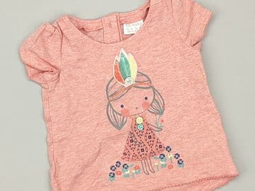różowa koszulka niemiec: T-shirt, F&F, 3-6 months, condition - Very good — 1
