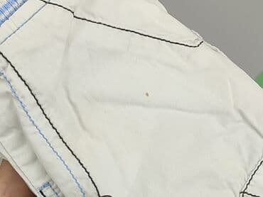 wojcik pl ubrania dla dzieci: Baby material trousers, 9-12 months, 74-80 cm, condition - Good — 4