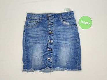 spódniczka dżinsowe z wysokim stanem: Spódnica damska, rozmiar M — 2