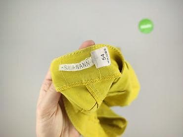 zolte spodnie: Spodnie materiałowe damskie, rozmiar 5XL — 4