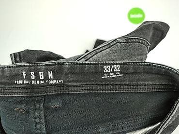 jeansy bugjo: FSBN, Jeansy dla mężczyzn, rozmiar L — 4