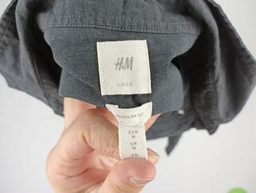 jaka koszula do szarej marynarki: H&M, Shirt for men, size M — 4