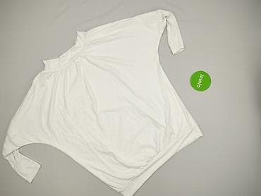 hermes biale klapki: Bluzka damska, rozmiar One size — 4