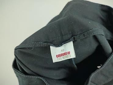 black true jeans: Colours of the World, Spodnie materiałowe damskie, rozmiar XL — 5