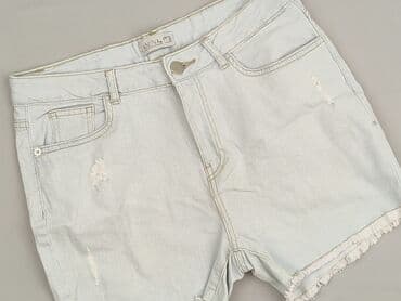 jeansy plus size wysoki stan: Janina, Szorty damskie, rozmiar 2XL — 1