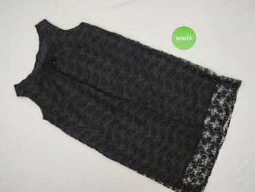 czarna sukienka i kozaki: Sukienka damska, rozmiar M — 2