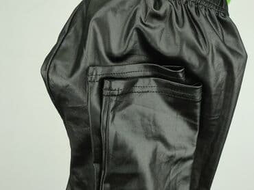 legginsy skórzane damskie: Legginsy Ze skóry ekologicznej damskie, rozmiar 4XL — 5