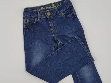 monari sukienki wizytowe: Spodnie jeansowe, 8 lat, 128, stan - Bardzo dobry — 1