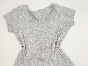 niebieska bluza pull and bear: T-shirt damski, rozmiar S — 1