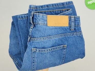 woskowane jeansy z wysokim stanem: Noisy May, Jeansy damskie, rozmiar XS — 6