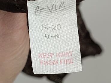 sukienka z karczkiem: E-vie, Bluzka damska, 4XL — 5