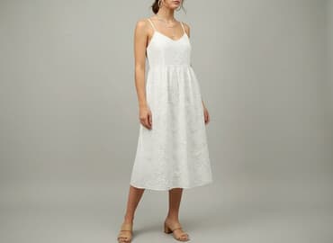 biała sukienka ślub cywilny: Sukienka damska, rozmiar S — 1