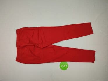 jakie rajstopy do srebrnej sukienki: Stradivarius, Material trousers for women, size S (EU 36) — 3