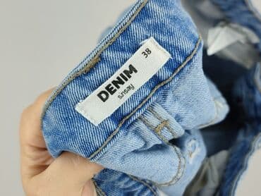 spodenki jeansowe z wysokim stanem pull and bear: Sinsay, Szorty damskie, rozmiar M — 4