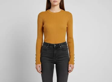 c a top: Topshop, Women`s sweater, size S — 6
