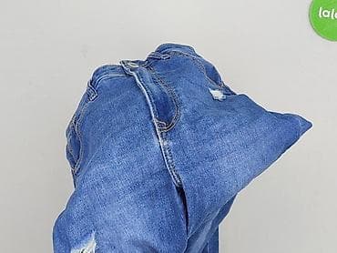 wysoki stan: Bershka, Jeansy damskie, rozmiar S — 5