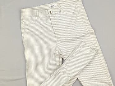 Women: Sinsay, Material trousers for women, size XL (EU 42) — 1
