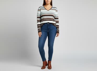 klapki next: Sweter damski, rozmiar 2XL — 7