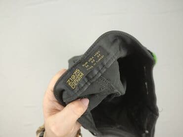 woskowane legginsy z wysokim stanem zara: Zara, Jeansy damskie, XS — 4