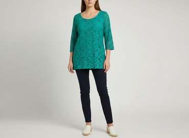 tunika damska: Peacocks, Tunika damska, rozmiar L — 7