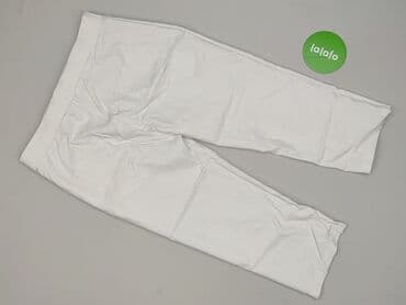 joggery czarne damskie: Spodnie 3/4 damskie, rozmiar L — 3