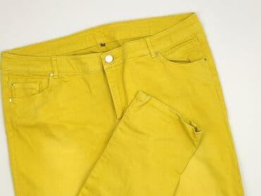 Material trousers for women, size 3XL (EU 46)