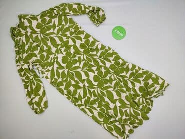 sukienka maxi butelkowa zieleń długi rękaw: Sukienka damska, rozmiar S — 3