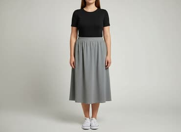 tiulowe spódnice midi orsay: Spódnica damska, rozmiar XL — 6