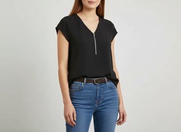 bluzka damska z suwakiem: House, Bluzka damska, rozmiar XS — 1