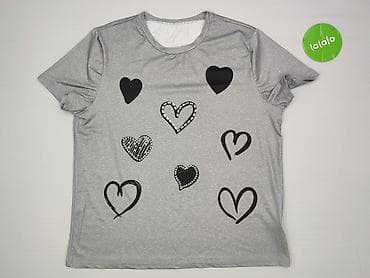 legginsy sliskie: T-shirt damski, rozmiar L — 2